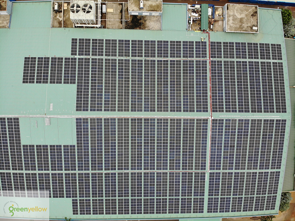 Hình ảnh ICCI ghi nhận kiểm định kết cấu công trình khi lắp đặt hệ thống năng lượng mặt trời trên mái